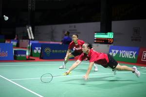 Arlya Nabila Thesa Munggaran/Agnia Sri Rahayu (Djarum Badminton)