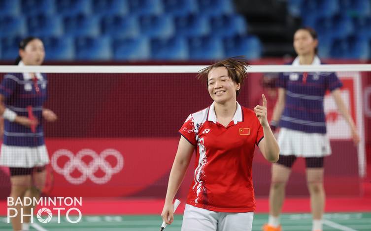 Ekspres pemain ganda putri Tiongkok, Chen Qing Chen. (Foto: BADMINTONPHOTO - Yves Lacroix) Ekspres pemain ganda putri Tiongkok, Chen Qing Chen. (Foto: BADMINTONPHOTO - Yves Lacroix)