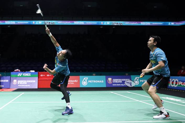 Mohammad Ahsan/Hendra Setiawan (Humas PP PBSI) Mohammad Ahsan/Hendra Setiawan (Humas PP PBSI)