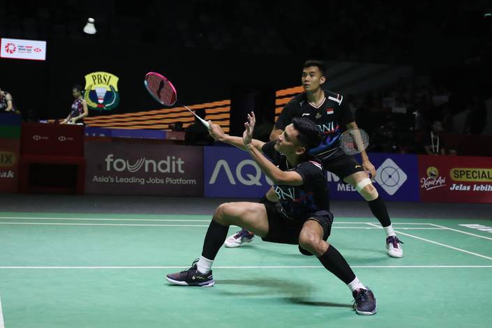 Bagas Maulana/Muhammad Shohibul Fikri (Djarum Badminton) Bagas Maulana/Muhammad Shohibul Fikri (Djarum Badminton)