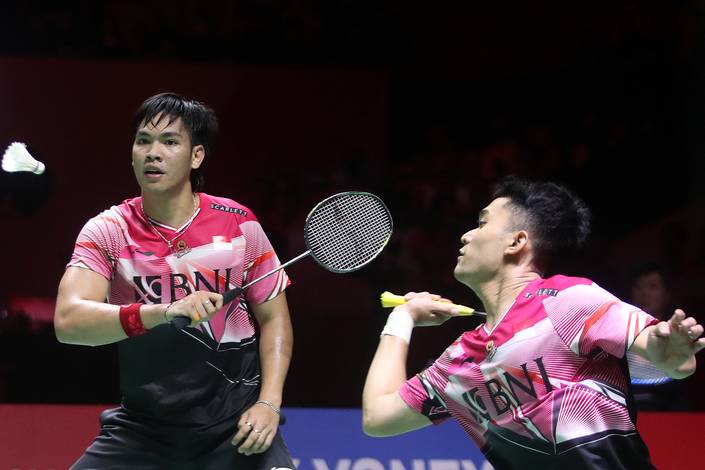Leo Rolly Carnando/Daniel Marthin (Djarum Badminton) Leo Rolly Carnando/Daniel Marthin (Djarum Badminton)