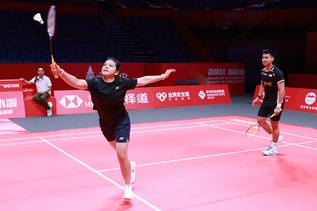 Jafar Hidayatullah/Felisha Alberta Nathaniel Pasaribu (Humas PP PBSI)