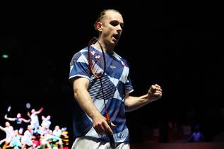 Alex Lanier (Djarum Badminton/Edward Luhukay) Alex Lanier (Djarum Badminton/Edward Luhukay)