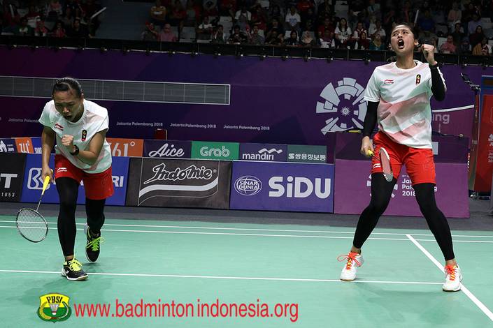 Rizki Amelia Pradipta/Della Destiara Haris (Foto: PBSI) Rizki Amelia Pradipta/Della Destiara Haris (Foto: PBSI)