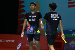 Muhammad Shohibul Fikri & Bagas Maulana (Humas PP PBSI)