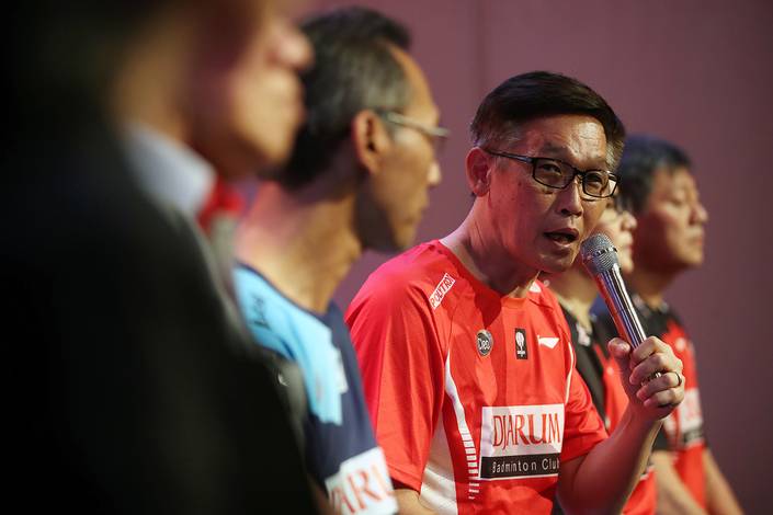 Fung Permadi (Djarum Badminton/Edward Luhukay) Fung Permadi (Djarum Badminton/Edward Luhukay)