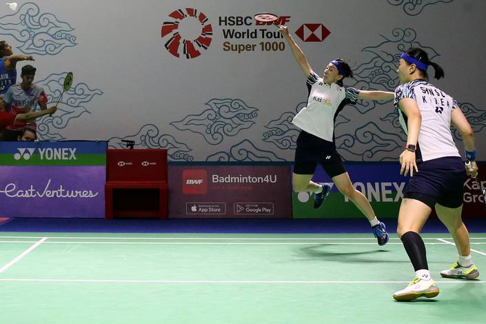 Lee So Hee/Shin Seung Chan (Djarum Badminton) Lee So Hee/Shin Seung Chan (Djarum Badminton)