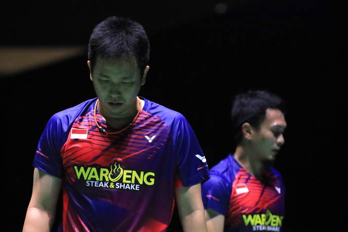 Hendra Setiawan & Mohammad Ahsan (Humas PP PBSI) Hendra Setiawan & Mohammad Ahsan (Humas PP PBSI)