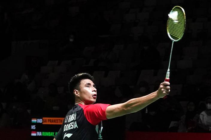 Ikhsan Leonardo Imanuel Rumbay (Djarum Badminton) Ikhsan Leonardo Imanuel Rumbay (Djarum Badminton)