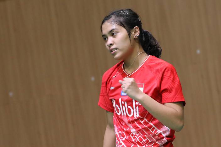 Gregoria Mariska Tunjung (Indonesia). Gregoria Mariska Tunjung (Indonesia).