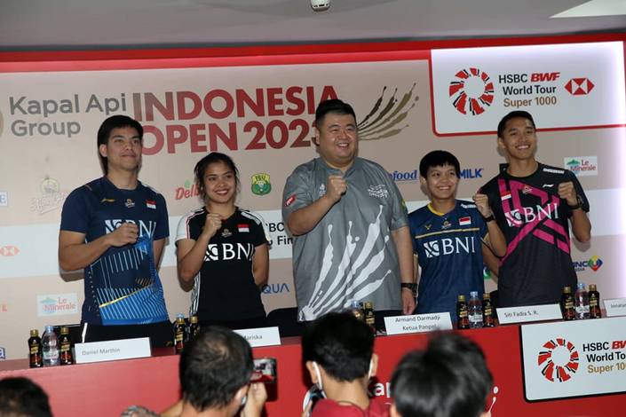 Jumpa pers rencana penyelenggaraan Indonesia Open 2023 (Humas PP PBSI) Jumpa pers rencana penyelenggaraan Indonesia Open 2023 (Humas PP PBSI)