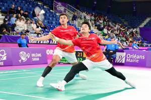 Leo Rolly Carnando/Bagas Maulana (Humas PP PBSI) Leo Rolly Carnando/Bagas Maulana (Humas PP PBSI)