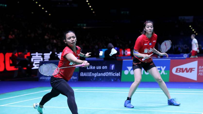 Della Destiara Haris/Tania Oktaviani Kusumah. (Photo: PBSI) Della Destiara Haris/Tania Oktaviani Kusumah. (Photo: PBSI)