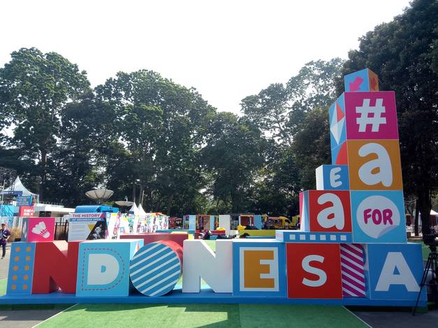 Atmosphere outside of the Blibli Indonesia Open 2019 arena. Atmosphere outside of the Blibli Indonesia Open 2019 arena.