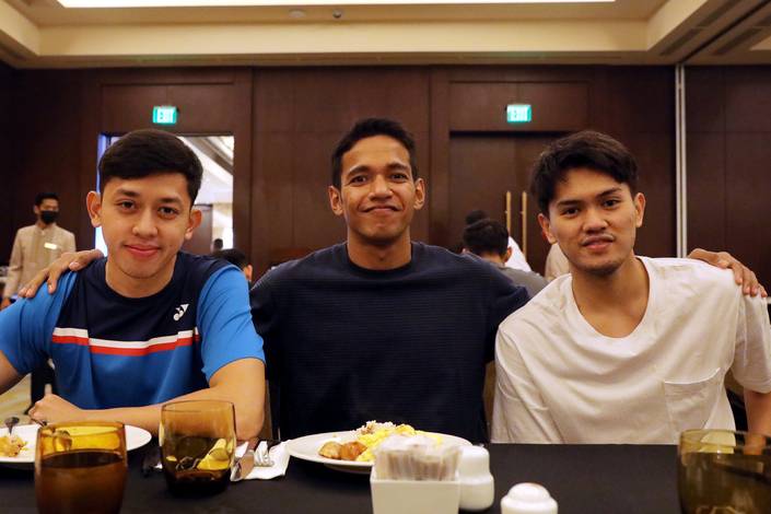 Muhammad Rian Ardianto, Chico Aura Dwi Wardoyo, & Adnan Maulana (Humas PP PBSI) Muhammad Rian Ardianto, Chico Aura Dwi Wardoyo, & Adnan Maulana (Humas PP PBSI)