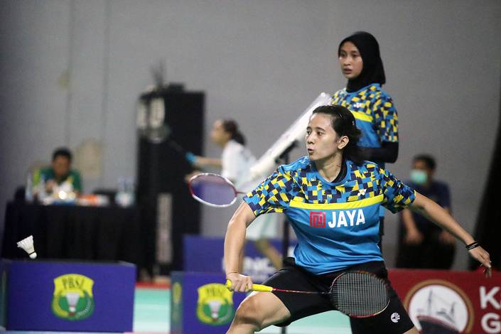 Ganda putri Jaya Raya Anggia Shitta Awanda/Rizky Amelia Pradipta (Djarum Badminton) Ganda putri Jaya Raya Anggia Shitta Awanda/Rizky Amelia Pradipta (Djarum Badminton)