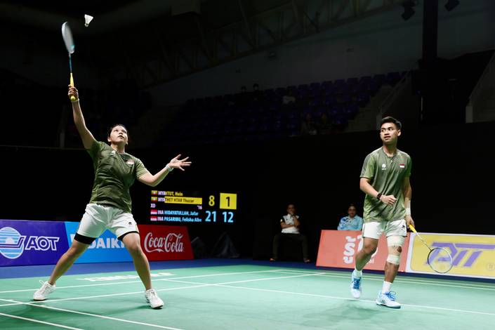 Jafar Hidayatullah/Felisha Alberta Nathaniel Pasaribu (Humas PP PBSI)