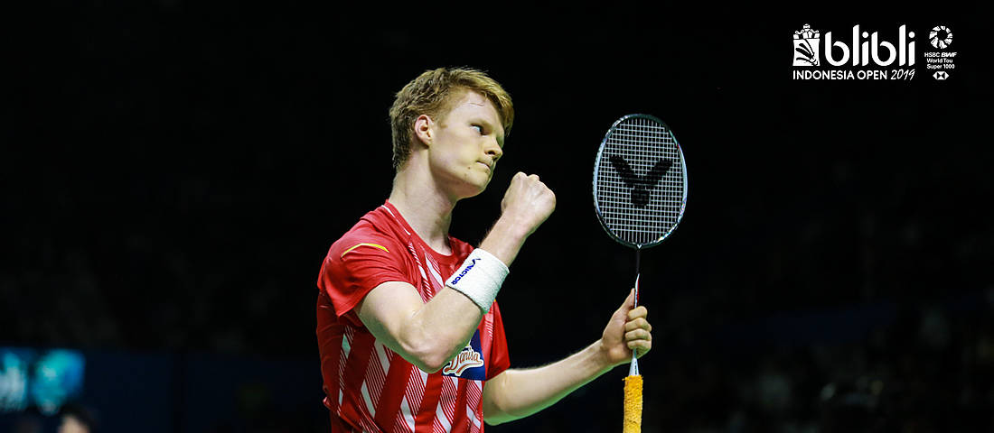 Blibli Indonesia Open Antonsen Sails To The Final