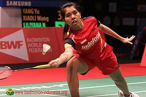 Nitya Krishinda Maheswari. (Foto: PBSI)