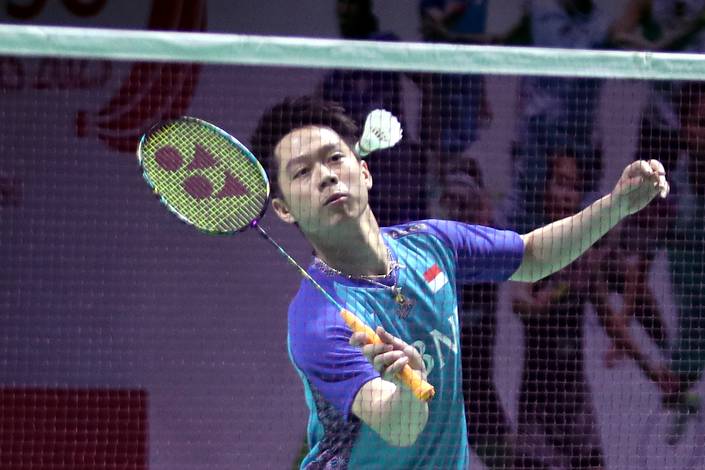 Kevin Sanjaya Sukamuljo (Djarum Badminton) Kevin Sanjaya Sukamuljo (Djarum Badminton)