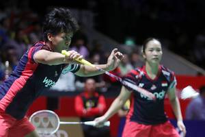 Meilysa Trias Puspitasari/Rachel Allessya Rose (Djarum Badminton/Edward Luhukay)