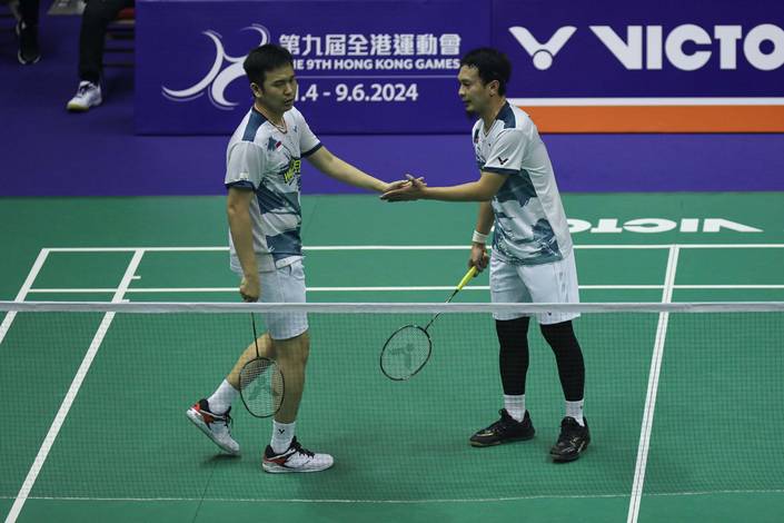 Hendra Setiawan & Mohammad Ahsan (Humas PP PBSI) Hendra Setiawan & Mohammad Ahsan (Humas PP PBSI)