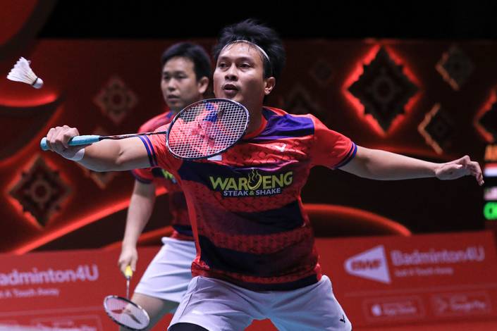 Hendra Setiawan & Mohammad Ahsan (Humas PP PBSI) Hendra Setiawan & Mohammad Ahsan (Humas PP PBSI)