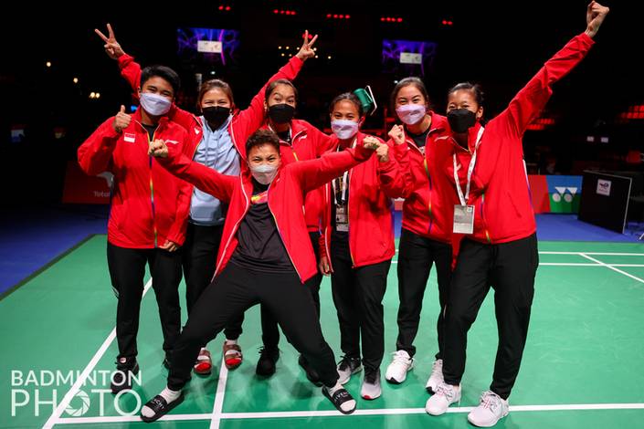 Skuad Indonesia di Piala Uber 2020 (Badminton Photo/Yves Lacroix) Skuad Indonesia di Piala Uber 2020 (Badminton Photo/Yves Lacroix)