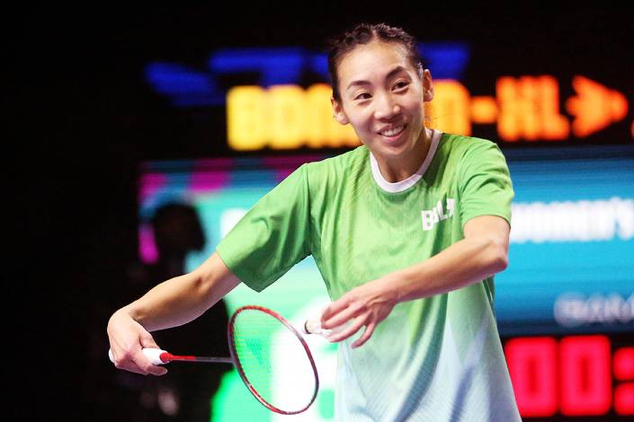 Michelle Li (Djarum Badminton/Edward Luhukay) Michelle Li (Djarum Badminton/Edward Luhukay)