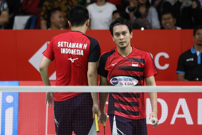 Mohammad Ahsan/Hendra Setiawan. Foto: PBSI