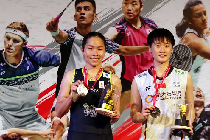 Ratchanok Intanon & Chen Yu Fei (Djarum Badminton) Ratchanok Intanon & Chen Yu Fei (Djarum Badminton)