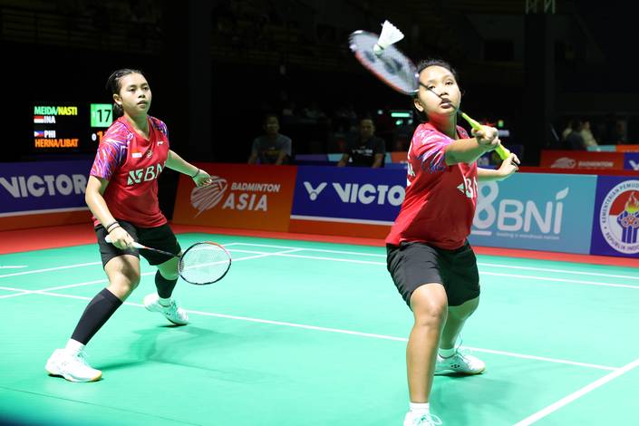 Rinjani Kwinnara Nastine/Isyana Syahira Meida (Humas PP PBSI)