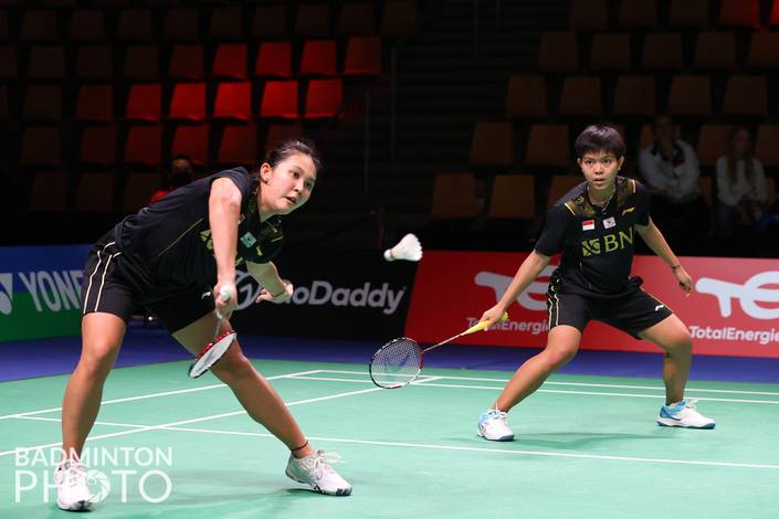 Ribka Sugiarto & Siti Fadia Silva Ramadhanti (Badminton Photo/Yves Lacroix) Ribka Sugiarto & Siti Fadia Silva Ramadhanti (Badminton Photo/Yves Lacroix)