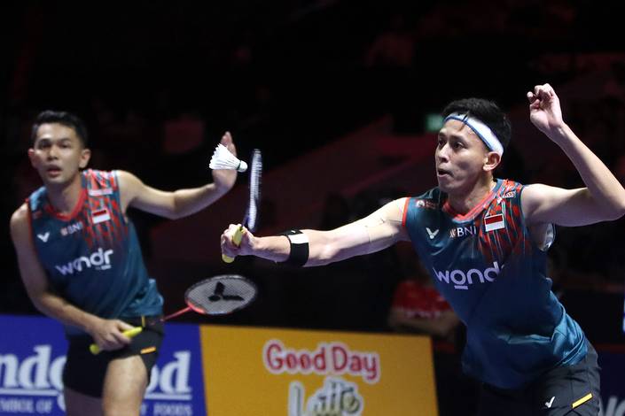 Fajar Alfian/Muhammad Rian Ardianto (Djarum Badminton/Edward Luhukay) Fajar Alfian/Muhammad Rian Ardianto (Djarum Badminton/Edward Luhukay)