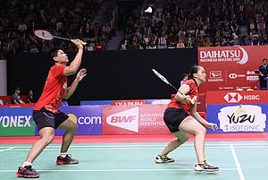 Praveen Jordan/Melati Daeva Oktavianti (Indonesia). Photo : PBSI