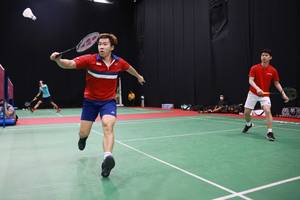 Marcus Fernaldi Gideon & Kevin Sanjaya Sukamuljo (Humas PP PBSI)