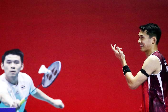 Jonatan Christie (Djarum Badminton/Edward Luhukay) Jonatan Christie (Djarum Badminton/Edward Luhukay)