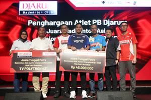 Ubed Dapat Bonus dari PB Djarum (Djarum Badminton/Edward Luhukay)
