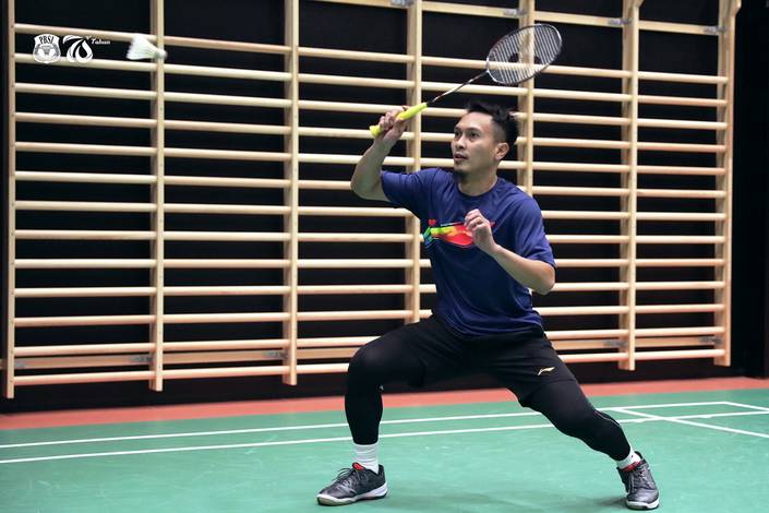 Mohammad Ahsan (Foto: Akun Twitter @INABadminton) Mohammad Ahsan (Foto: Akun Twitter @INABadminton)