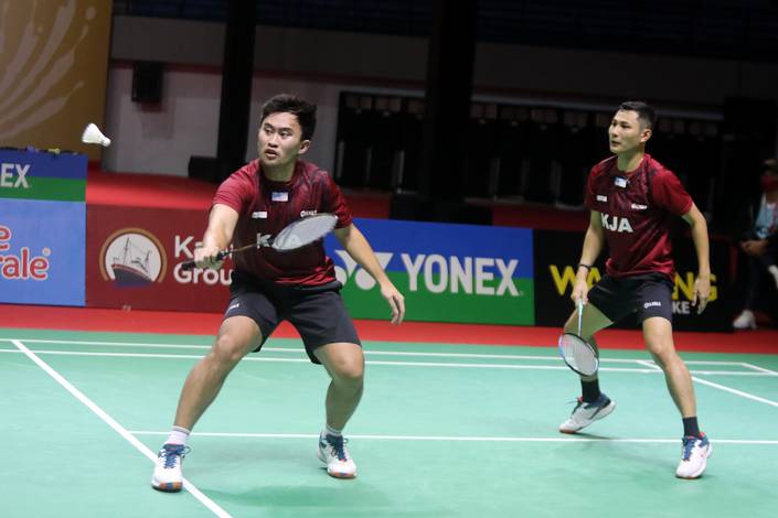 Kenas Adi Haryanto/Reinard Dhanriano (Djarum Badminton) Kenas Adi Haryanto/Reinard Dhanriano (Djarum Badminton)