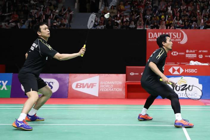 Mohammad Ahsan/Hendra Setiawan. Foto: PBSI Mohammad Ahsan/Hendra Setiawan. Foto: PBSI