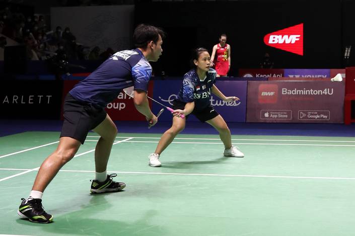 Rinov Rivaldy/Pitha Haningtyas Mentari (Djarum Badminton) Rinov Rivaldy/Pitha Haningtyas Mentari (Djarum Badminton)