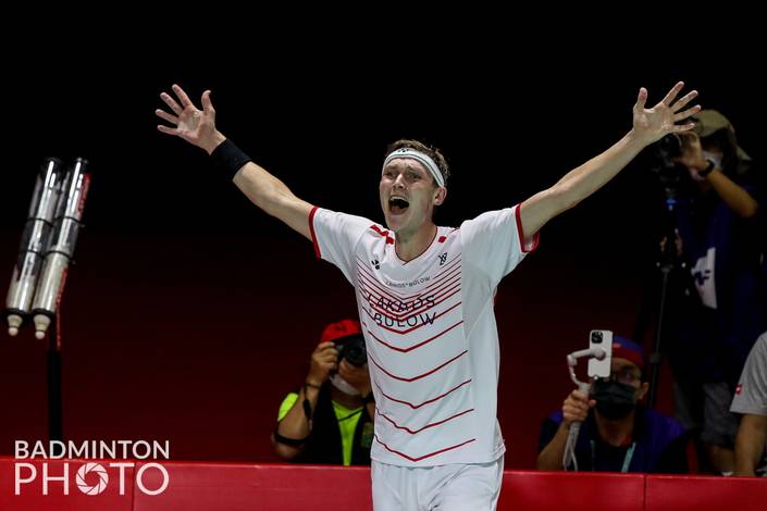 Viktor Axelsen (Badminton Photo/Raphael Sachetat) Viktor Axelsen (Badminton Photo/Raphael Sachetat)