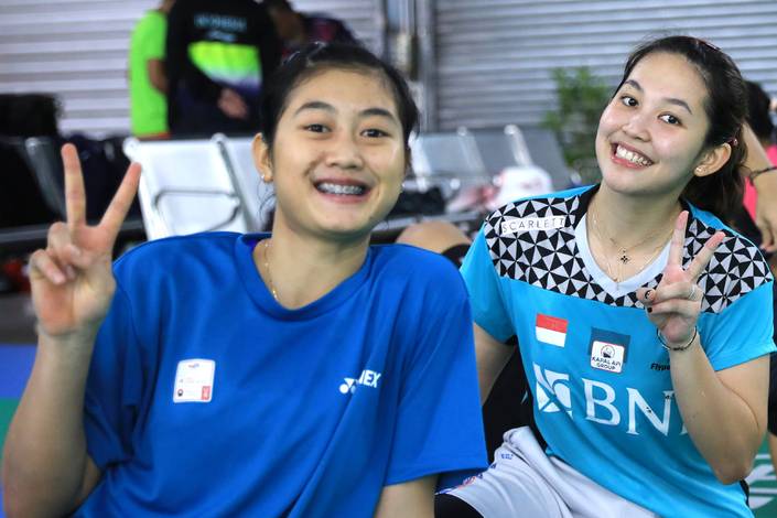 Amalia Cahaya Pratiwi & Ribka Sugiarto (Humas PP PBSI) Amalia Cahaya Pratiwi & Ribka Sugiarto (Humas PP PBSI)