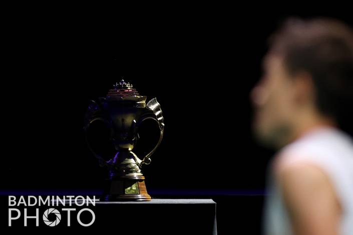 Trofi Piala Sudirman (Badminton Photo/Raphael Sachetat) Trofi Piala Sudirman (Badminton Photo/Raphael Sachetat)
