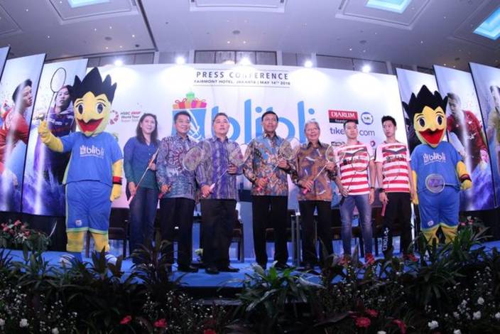Press conference, Blibli Indonesia Open 2018 in Fairmont Hotel, Jakarta Press conference, Blibli Indonesia Open 2018 in Fairmont Hotel, Jakarta