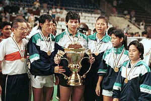 Tim Indonesia Ketika Menjuarai Piala Sudirman Tahun 1989 (foto: Historia.id)