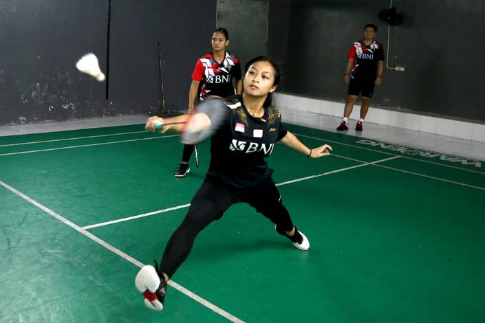 Az Zahra Ditya Ramadhani & Maulida Aprilia Putri (Humas PP PBSI) Az Zahra Ditya Ramadhani & Maulida Aprilia Putri (Humas PP PBSI)