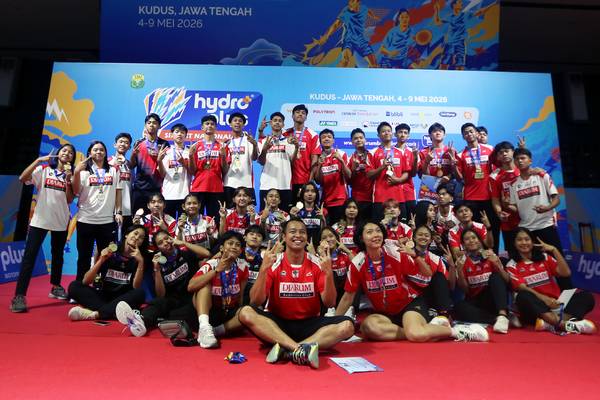 Para Pemain PB Djarum pada HYDROPLUS Sirnas A Jateng 2026 (Djarum Badminton/Edward Luhukay)
