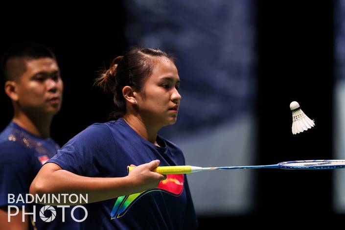 Praveen Jordan & Melati Daeva Oktavianti (Badminton Photo/Raphael Sachetat) Praveen Jordan & Melati Daeva Oktavianti (Badminton Photo/Raphael Sachetat)